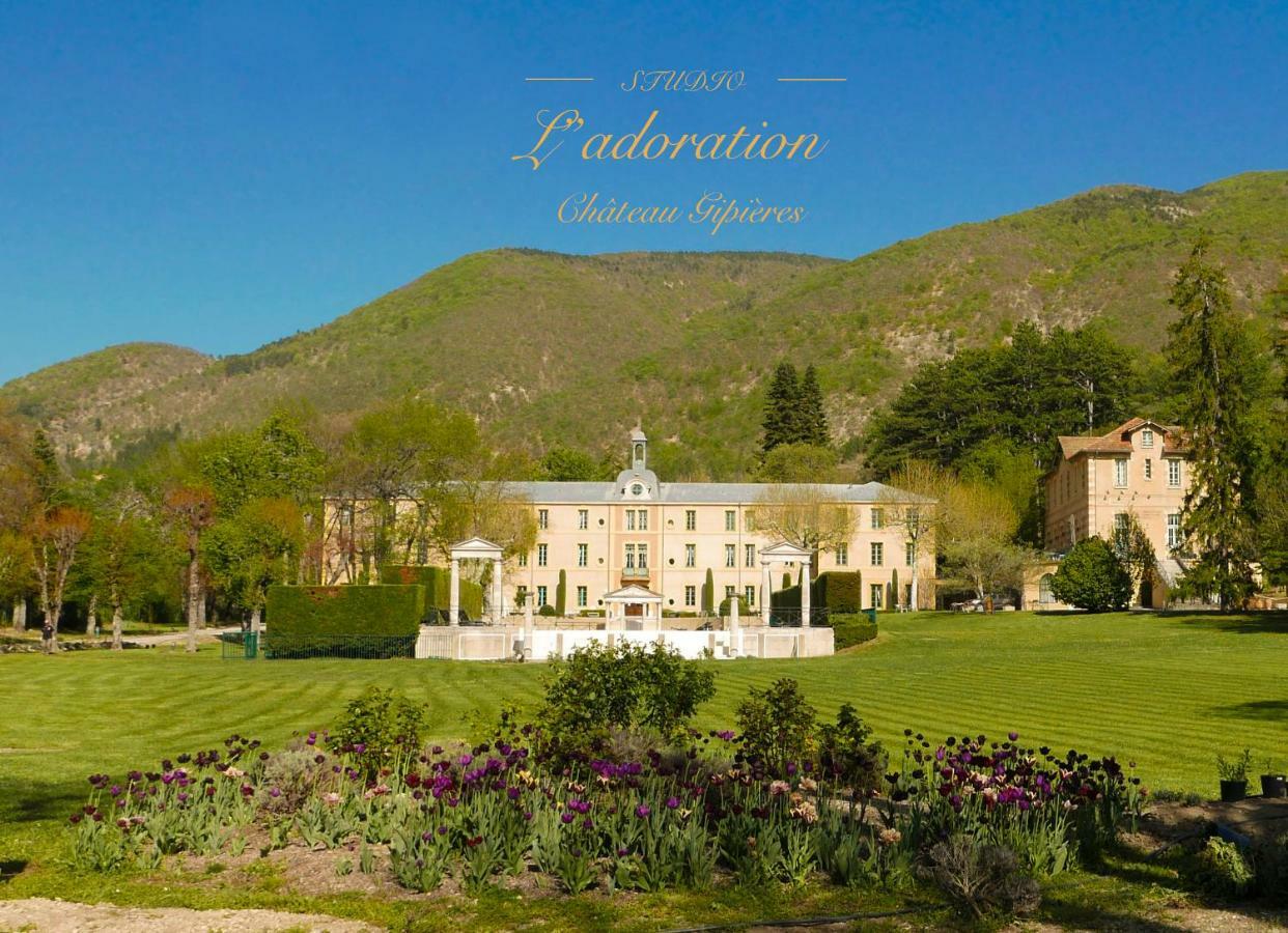 Chateau Des Gipieres Bij De Mont Ventoux Montbrun-les-Bains Dış mekan fotoğraf